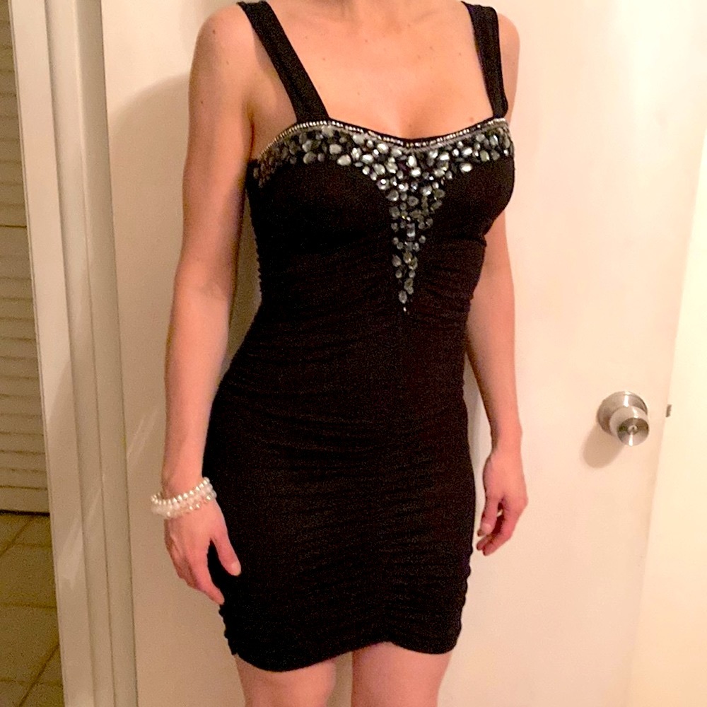 Sequin Party Stretchy Curtain Dress